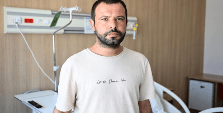 Elektrik akımına kapılan işçi, doku nakliyle dört uzvunu kaybetmekten kurtuldu