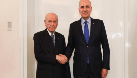 TBMM Başkanı Kurtulmuş'tan MHP Genel Başkanı Bahçeli'ye ziyaret