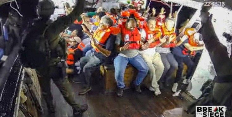 Gazze'ye yardım için yola çıkan Hanzala gemisine İsrail'in müdahalesinin başladığı duyuruldu