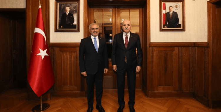 TBMM Başkanı Kurtulmuş'tan, Türkiye'nin BM Cenevre Ofisi Daimi Temsilciliğine ziyaret