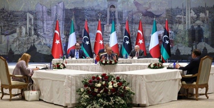 Dolmabahçe’de kritik zirve: Erdoğan, Meloni ve Dibeybe ile görüştü