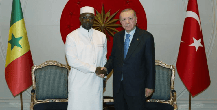 Cumhurbaşkanı Erdoğan, Senegal Başbakanı Sonko'yu kabul etti
