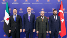 Bakan Fidan Suriyeli bakanlar ile görüştü