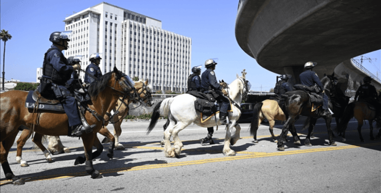 Trump'ın talimatının ardından Ulusal Muhafızlar Washington'a gelmeye başladı