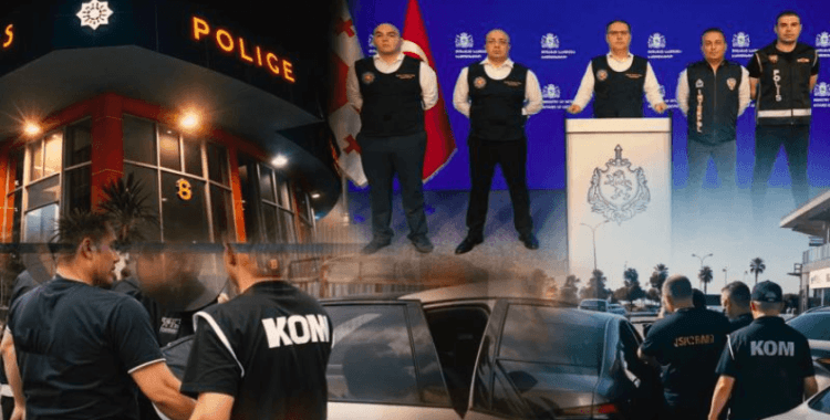 Kırmızı bültenle ve ulusal seviyede aranan 14 kişi Gürcistan'da yakalandı