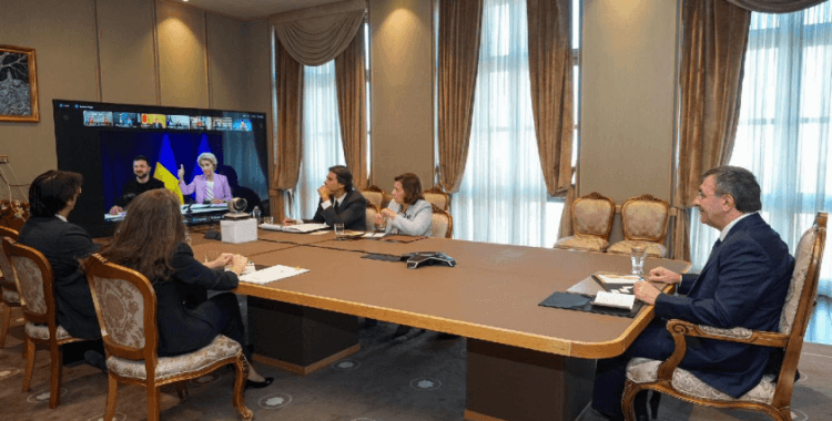 Cevdet Yılmaz Gönüllüler Koalisyonu Liderler Toplantısı'na katıldı