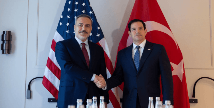 Bakan Fidan, ABD'li mevkidaşı Rubio'yla görüştü