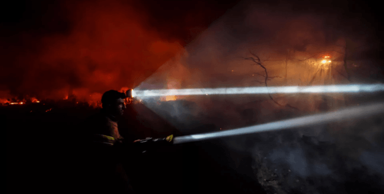 Gelibolu'daki orman yangını büyük ölçüde kontrol altına alındı