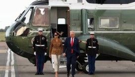 Trump'ın helikopteri acil iniş yaptı