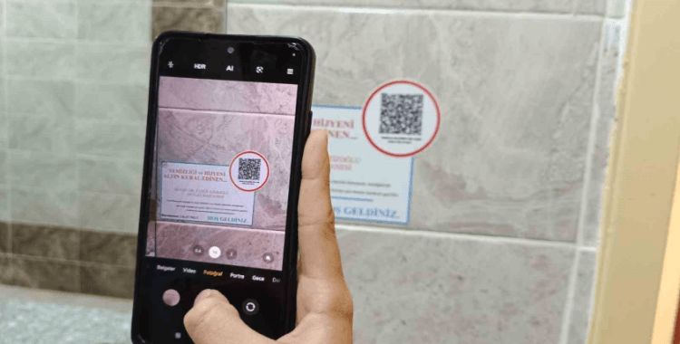 Diyarbakır'da hastane temizliğinde QR kodlu dönem başladı