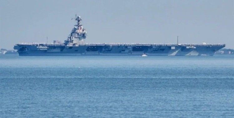 ABD'nin en gelişmiş uçak gemisi Karayip Denizi'ne ulaştı
