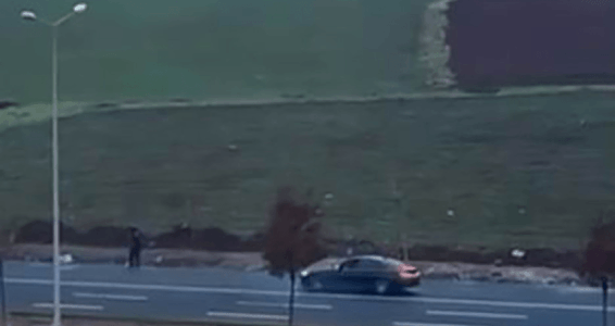 Drift atan sürücüye 46 bin lira ceza kesildi, ehliyetine 2 ay el konuldu