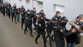'Çirkinler' silahlı suç örgütüyle bağlantılı 7 şüpheli tutuklandı