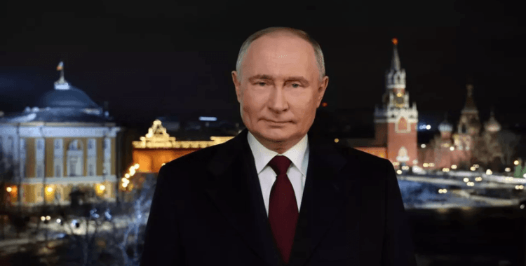 Putin, Rus halkının yeni yılını kutladı