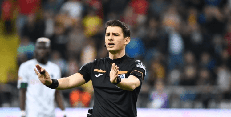 Galatasaray - Fenerbahçe derbisinin hakemi Halil Umut Meler oldu