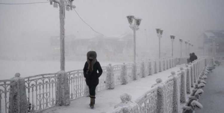 Rusya’da dondurucu soğuklar: 'Yakutya’da Sıcaklıklar −50 Derecenin Altına Düştü'
