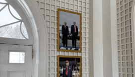 Trump, Beyaz Saray’a Putin’le olan fotoğrafını astı