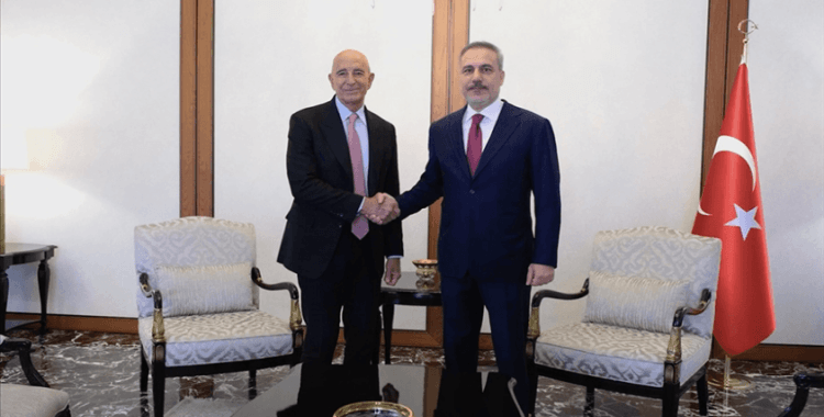 Dışişleri Bakanı Fidan, ABD'nin Ankara Büyükelçisi Barrack'ı kabul etti