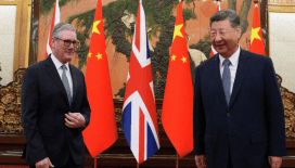 Çin Devlet Başkanı Şi Cinping İngiltere Başbakanı Starmer ile görüştü