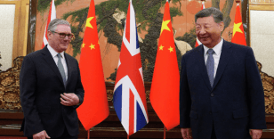 Çin Devlet Başkanı Şi Cinping İngiltere Başbakanı Starmer ile görüştü