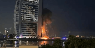 BAE'nin simgelerinden olan Burj Al Arab vuruldu!