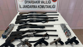 Diyarbakır’da silah kaçakçılarına darbe
