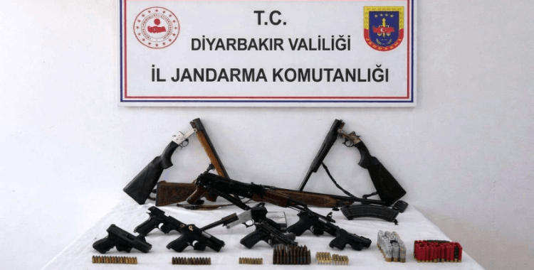Diyarbakır’da silah kaçakçılığı operasyonu