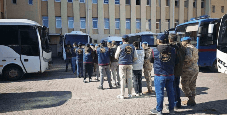 Diyarbakır’da haklarında kesinleşmiş hapis cezası bulunan 162 kişi yakalandı