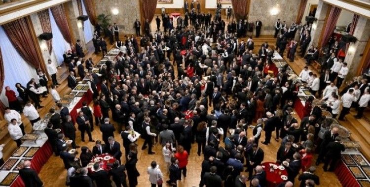 Cumhurbaşkanı Erdoğan, TBMM'deki 23 Nisan resepsiyonuna katıldı