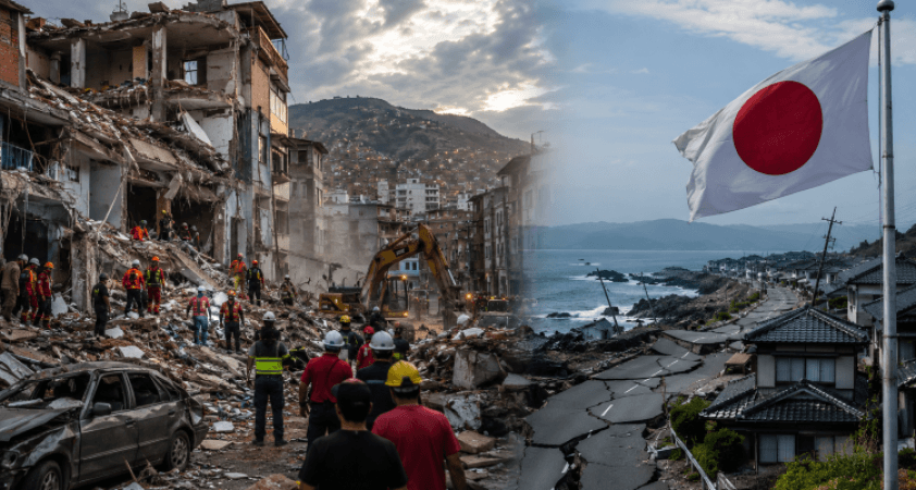 Venezuela'yı sarsan iki büyük depremin ardından Japonya'da da deprem