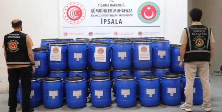 Gümrüklerde 36 ton uyuşturucu ele geçirildi