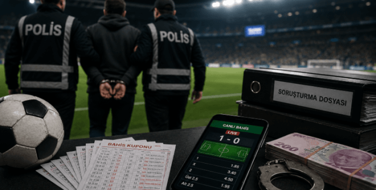 Futbolda bahis soruşturmasında 19 şüpheliye operasyon