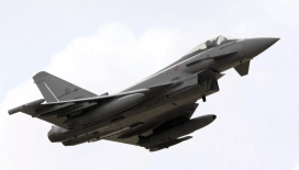 Suudi Arabistan'daki üsse yönelik hava saldırısında bir İtalyan Eurofighter savaş uçağı vuruldu