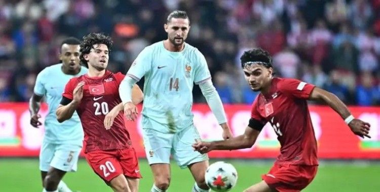 Milliler Fransa'ya karşı direndi, tek golle puanı kaçırdı
