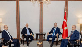 Dışişleri Bakanı Fidan, Hamas heyetiyle Ankara'da buluştu