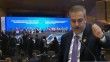 Hakan Fidan ve 10'dan fazla ülke temsilcisi Herzog'u protesto etti
