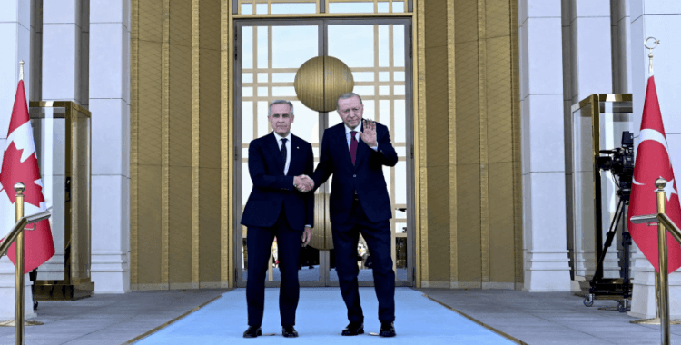 Kanada’dan ilk ziyaret: Carney ve Erdoğan görüşmesi başladı